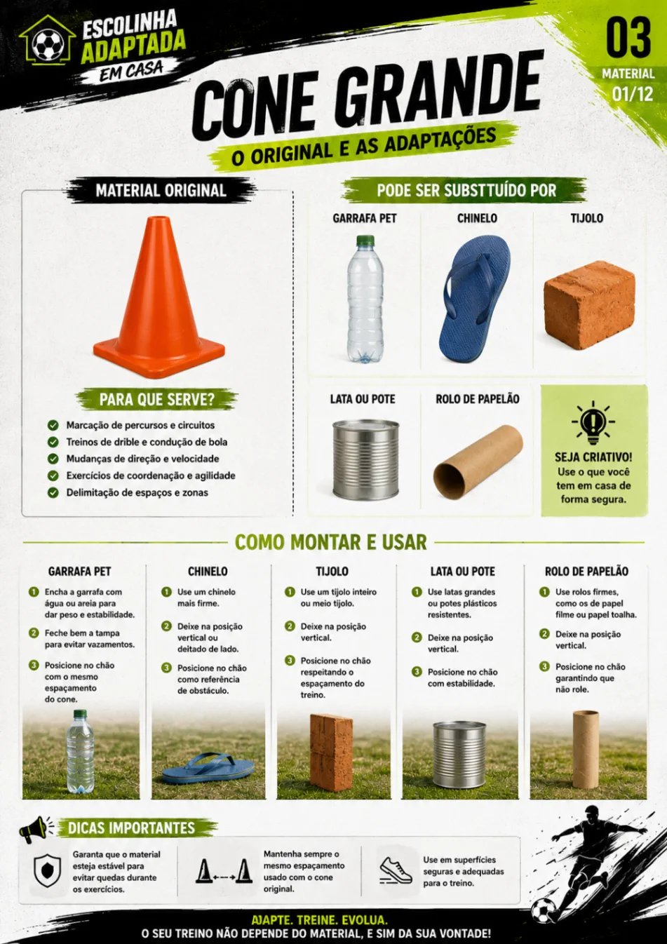 Cone Grande - Adaptações